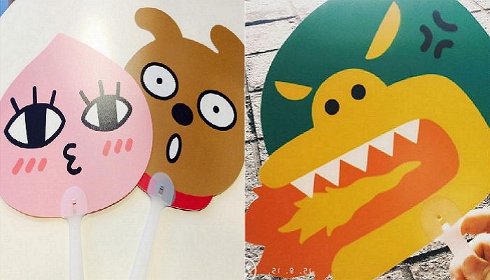 소장욕구 일으키는 귀여운 ‘카카오 프렌즈 부채’ (사진)