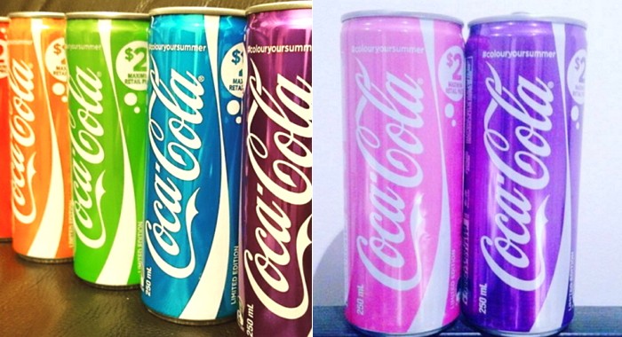 한국마트에서 만나보고 싶은 코카콜라 무지개 한정판