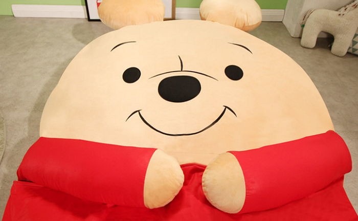 곰돌이 ‘푸우’ 품 속에 안겨 잠들 수 있는 ‘캐릭터 침대’