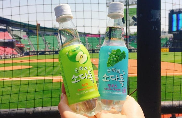 ‘순하리 소다톡 사과’에 이어 ‘청포도’ 맛 드디어 나왔다