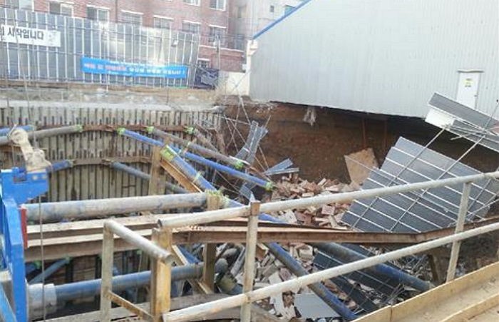 <속보> 남양주 지하철 공사현장 붕괴사고…1명 사망