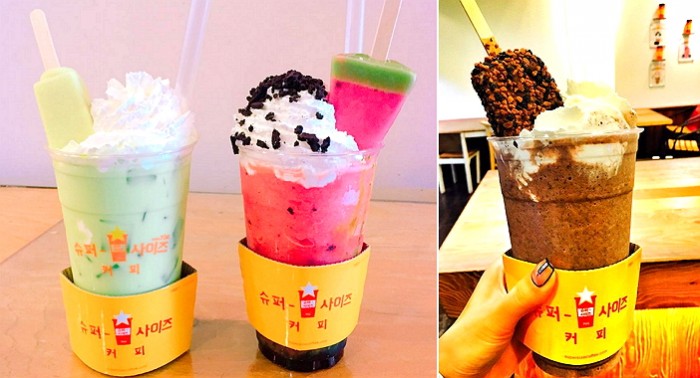 ‘메로나’, ‘수박바’ 통째로 들어간 부산 명물 프라푸치노