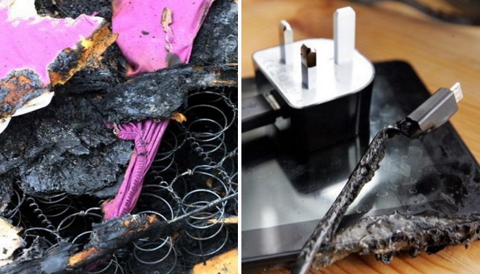 “충전 중이던 ‘태블릿’이 터져 방이 홀라당 탔어요”