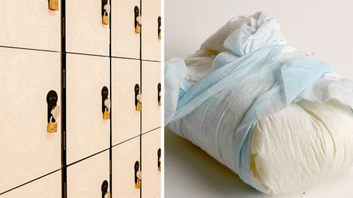 목욕탕 옷장에 아기 똥기저귀 버리고 간 진상 엄마