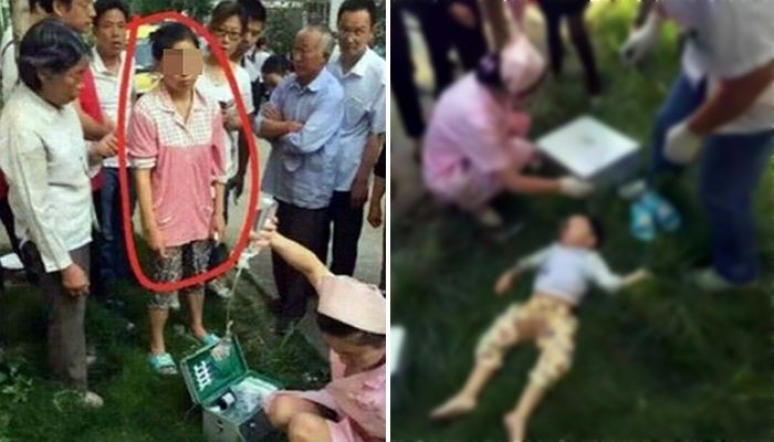 부부싸움하다 “화난다”며 2살 아들 7층서 던진 엄마