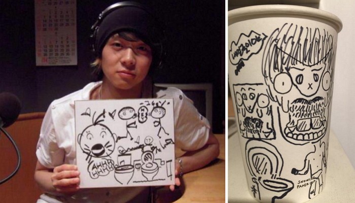 심리전문가들이 본 과거 박유천이 그린 화장실 만화