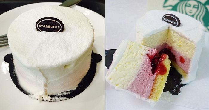 꾸덕한 치즈 덮인 스타벅스 여름 신상 ‘스트로베리 치즈케이크’