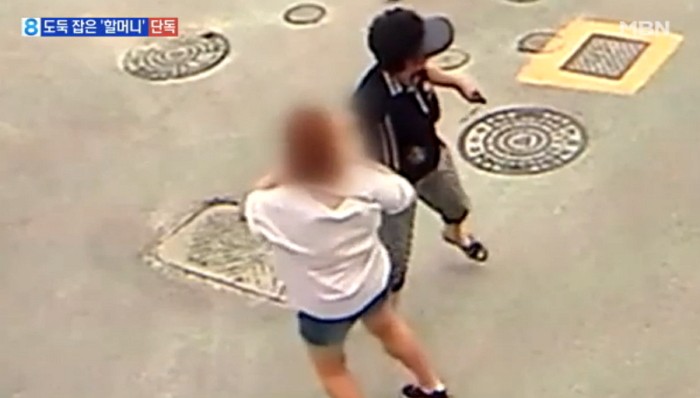 ‘전과 14범’ 30대 도둑 2km 추격해 붙잡은 ‘60대 할머니’