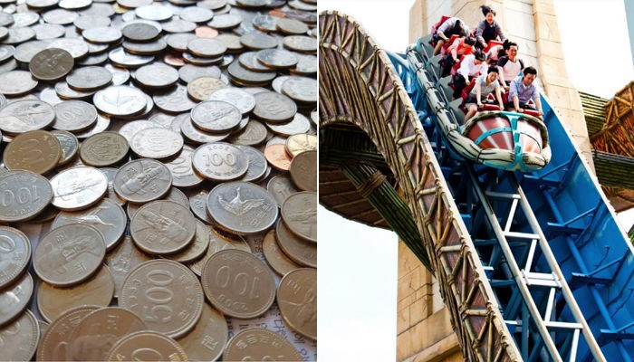 1989년 동전 있으면 7월 한달 롯데월드 자유이용권 ‘반값’