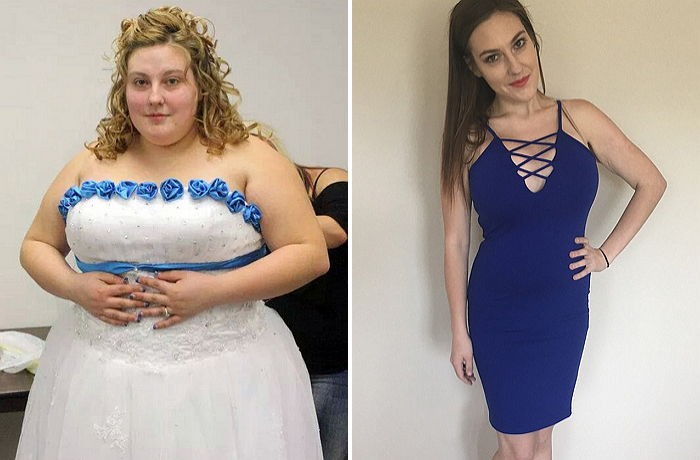비행기 안전벨트도 못채우던 146kg 여성이 다이어트에 성공했다