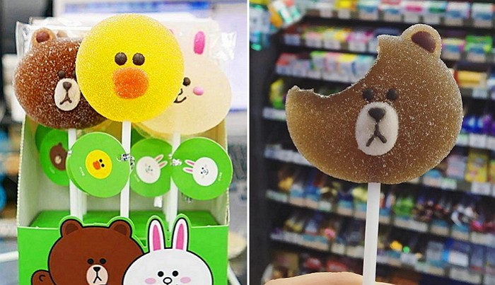 편의점에서 만날 수 있는 라인프렌즈 신상 젤리