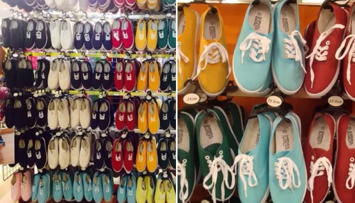 5천원도 안되는 가성비 갑 일본 ‘무지개 단화’ (사진 3장)