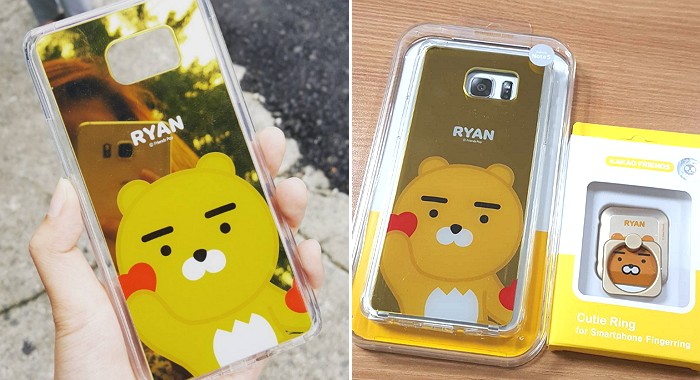 새로 출시된 카카오프렌즈 ‘라이언 미러 케이스’