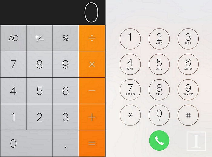 계산기와 전화기 키패드 숫자 배열이 다른 이유