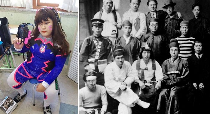 의정부고 졸업사진의 ‘원조’라 불리는 1929년 경성공고 졸업사진