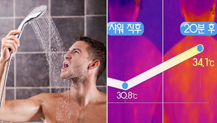 덥다고 찬물로 샤워하면 오히려 더 더워지는 이유