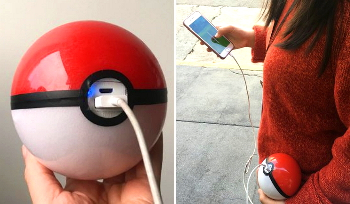 포켓몬 사냥갈 때 가져가면 주목받을 ‘포켓볼 배터리’ (사진)