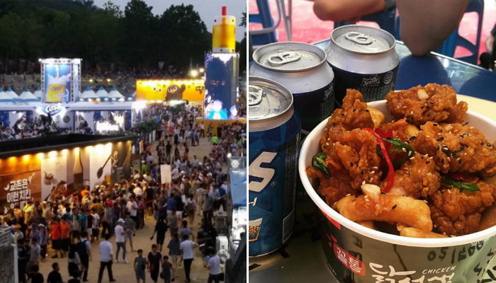전국의 유명치킨 대구 치맥축제서 볼 수 있다