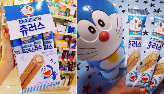 편의점에서 ‘핫’하다는 신상 ‘도라에몽 츄러스’