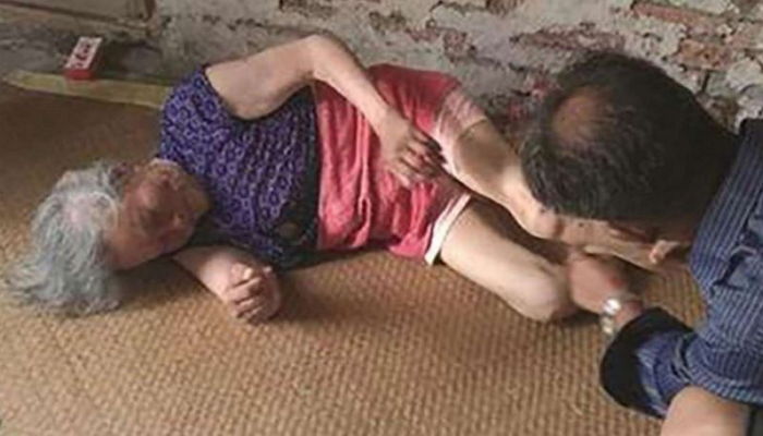 아픈 90살 노모 쓰레기통에 버린 매정한 4형제