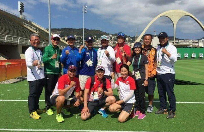 ‘한국 양궁’의 위엄을 보여주는 한 장의 사진