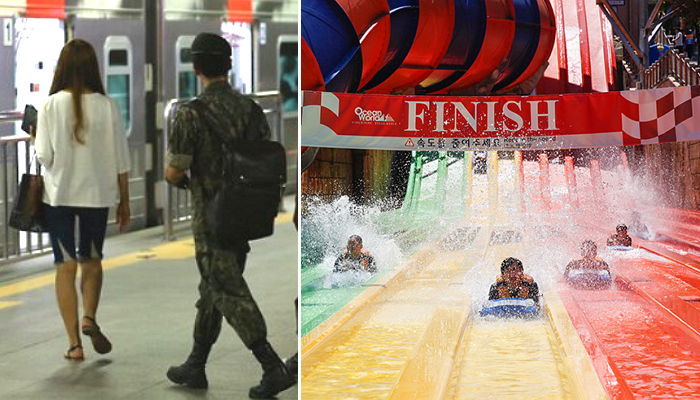 오션월드에 군인·소방관과 함께 가면 ‘3명 입장권 99,000원’