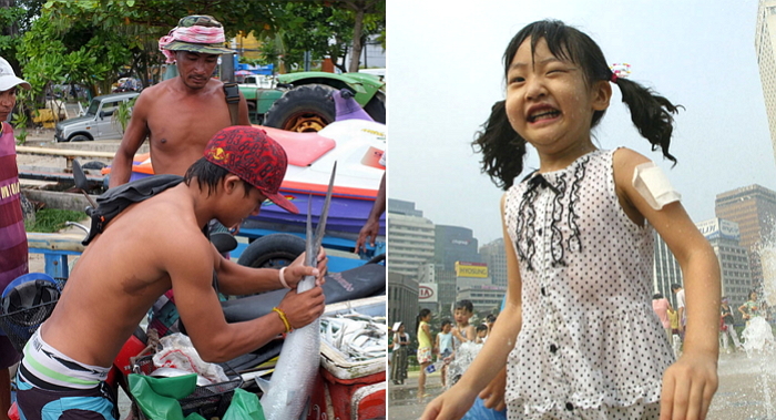 동남아 기온 이긴 오늘자 서울의 35도 폭염