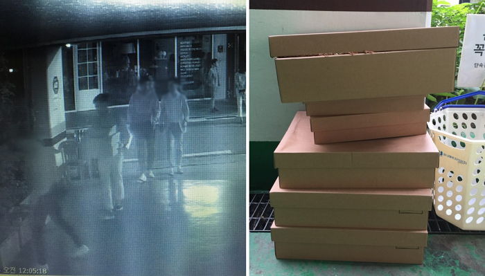 손님이 먹다 남긴 ‘쓰레기’ 남의 집 대문에 버린 카페 주인