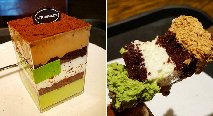 스타벅스, ‘가을 한정’ 녹차+치즈+모카 케이크 출시