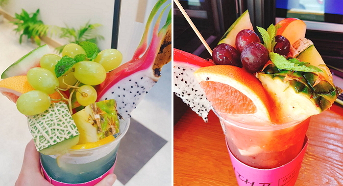 “3잔에 만원” 진짜 과일 얹어주는 ‘신개념’ 음료수