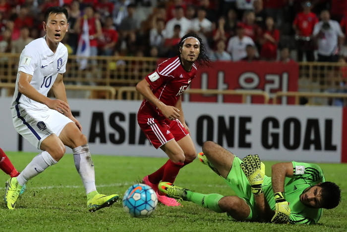 ‘침대 축구’ 시리아 감독 “우리 골키퍼 진짜 아팠다”