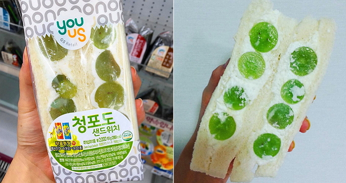 딸기·망고에 이어 ‘청포도 샌드위치’ 출시됐다