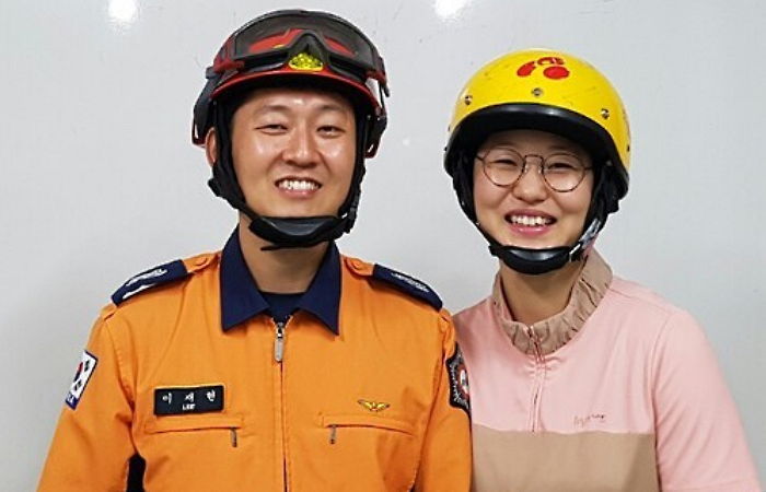 임신부 탄 119 구급차 길 터준 소방관 아내가 한 말