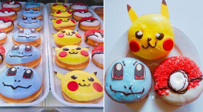 오늘(26일)부터 판매 시작한 크리스피 크림 ‘포켓몬 도넛’