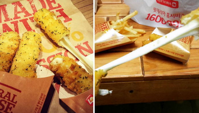 롯데리아, 오늘(27일)부터 이틀간 치즈스틱 4개 ‘2000원’