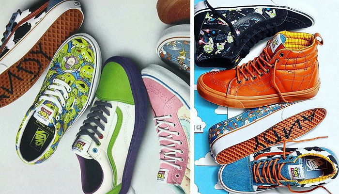 디즈니 애니메이션 ‘토이스토리’와 콜라보한 ‘반스’ (사진)