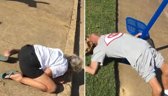 페이스북 생중계 된 ‘마약’ 취해 좀비처럼 늘어진 부부 (영상)