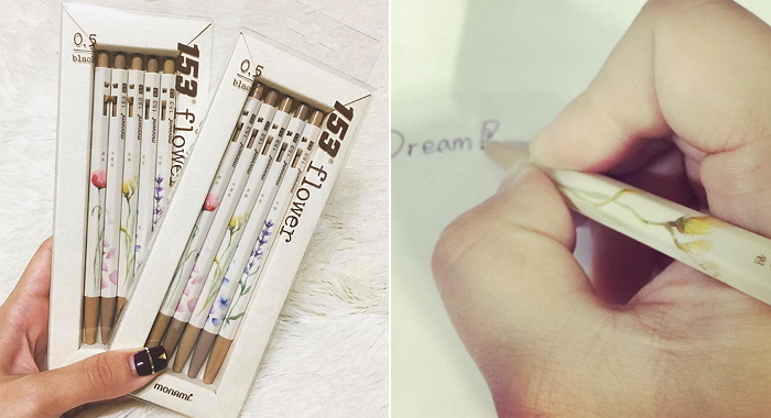 ‘꽃’ 그려진 600원짜리 모나미 볼펜 후기