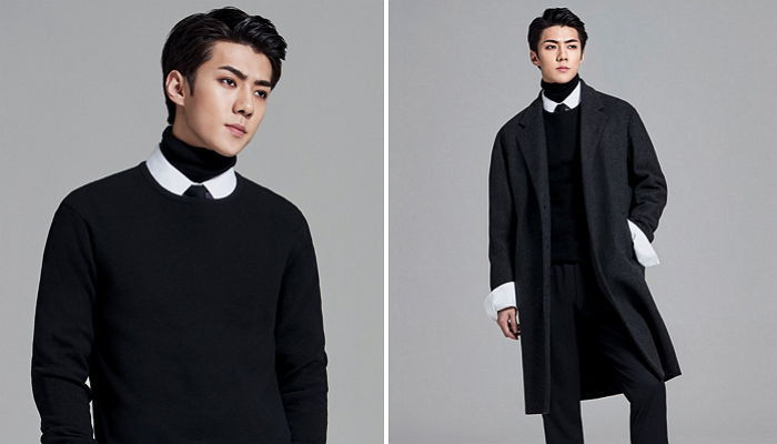 SPA 브랜드 스파오를 명품처럼 보이게 하는 엑소 세훈