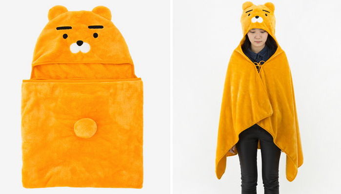 한정판으로 나와 순식간에 팔린 ‘라이언’ 망토담요