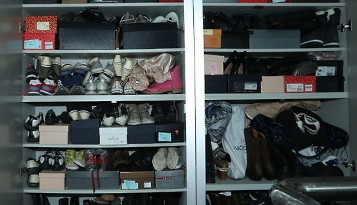 ‘구찌·프라다’ 명품 구두로 가득찬 최순실 자택 신발장