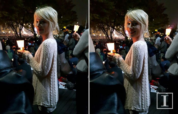 ‘외국인’도 참여한 박근혜 대통령 하야 촉구 촛불집회