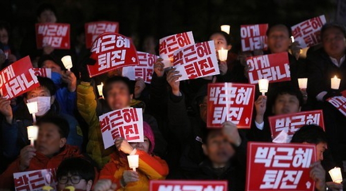 평화적 촛불집회 거리 행진, 경찰력 2만명 동원해 막겠다는 경찰