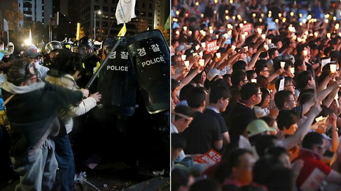 “12일엔 평화시위 벗어나자”고 주장한 서울대생