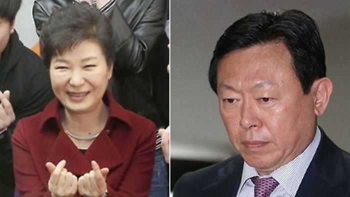 “대통령, 수사 앞둔 신동빈 회장 독대”…롯데 70억 건네