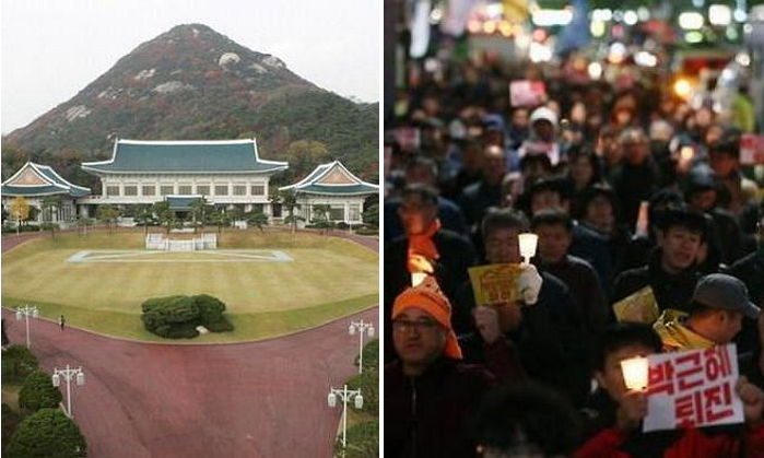 <속보> 법원, ‘대통령 퇴진’ 촉구 집회 청와대 인근 행진 허용