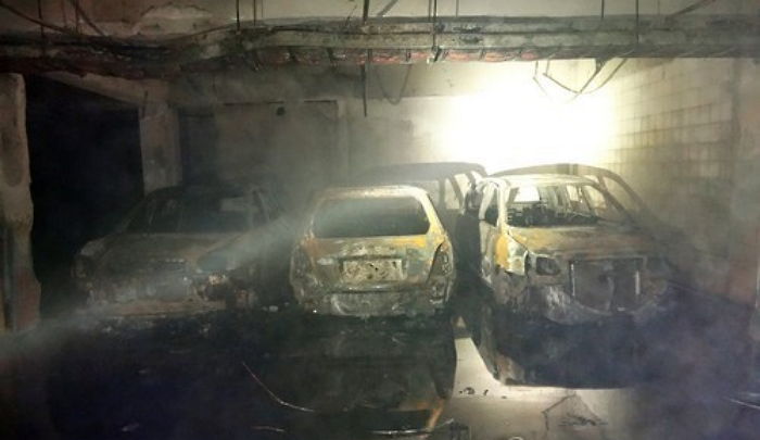 <속보> 구미 아파트 지하주차장서 화재 발생