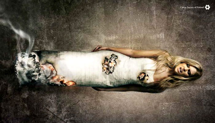 지난 10년 동안 만들어진 신박한 ‘금연 광고’ (사진 15장)