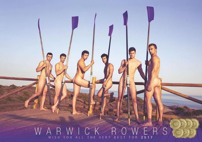 훈남 대학생들이 내놓은 2017년 ‘누드 달력’ 사진 8장