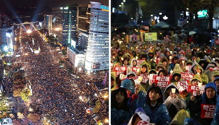 외신 “한국 역사상 최대규모…평화적이고 축제 같은 분위기”